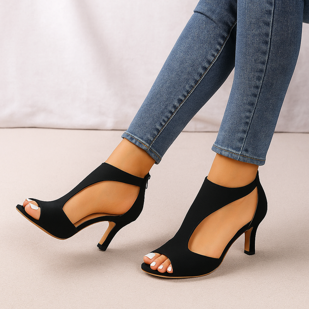 Carmen - Sandalias Ortopédicas con Tacón