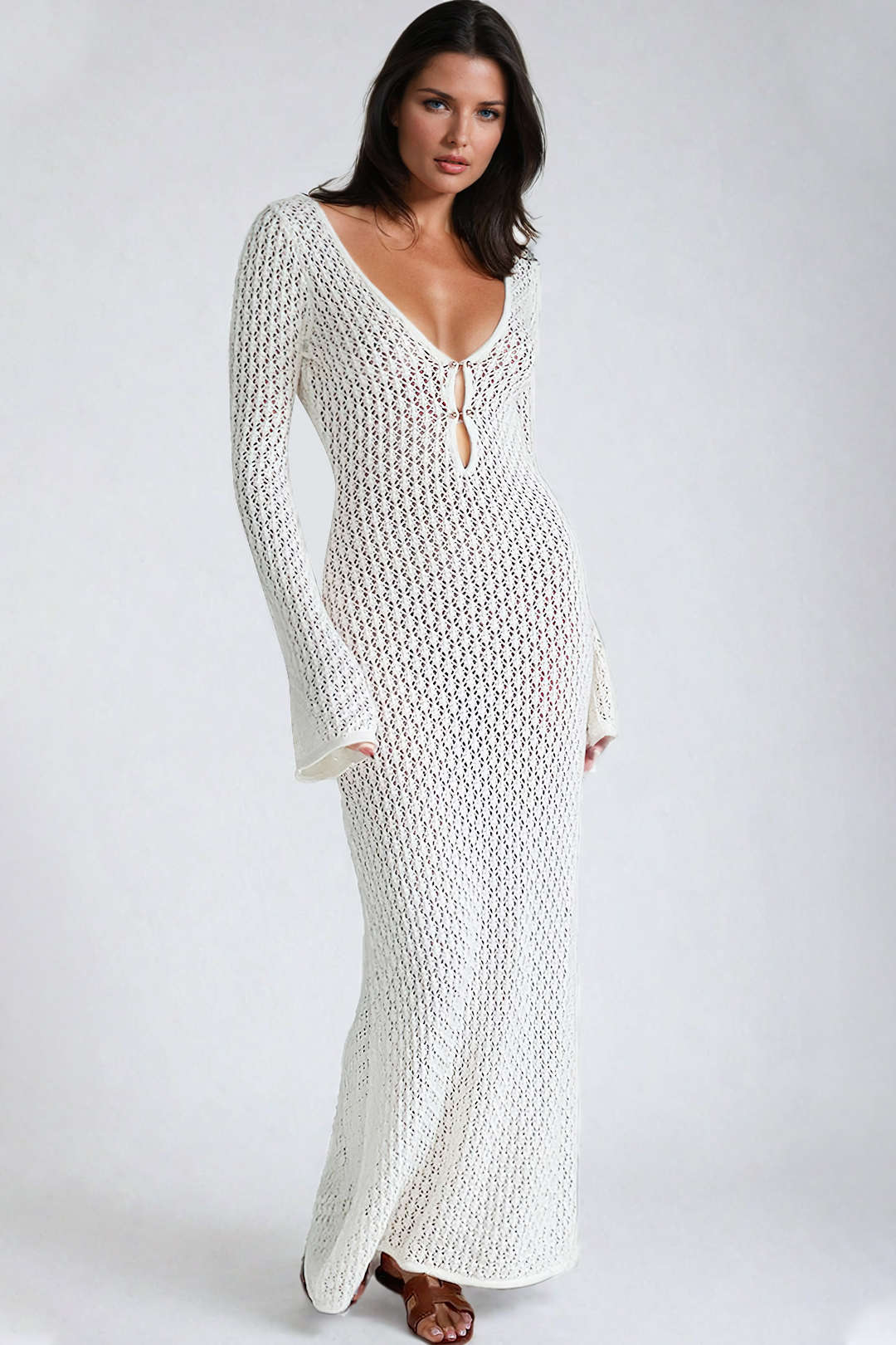 VERONIKA | VESTIDO SUETER HUECO