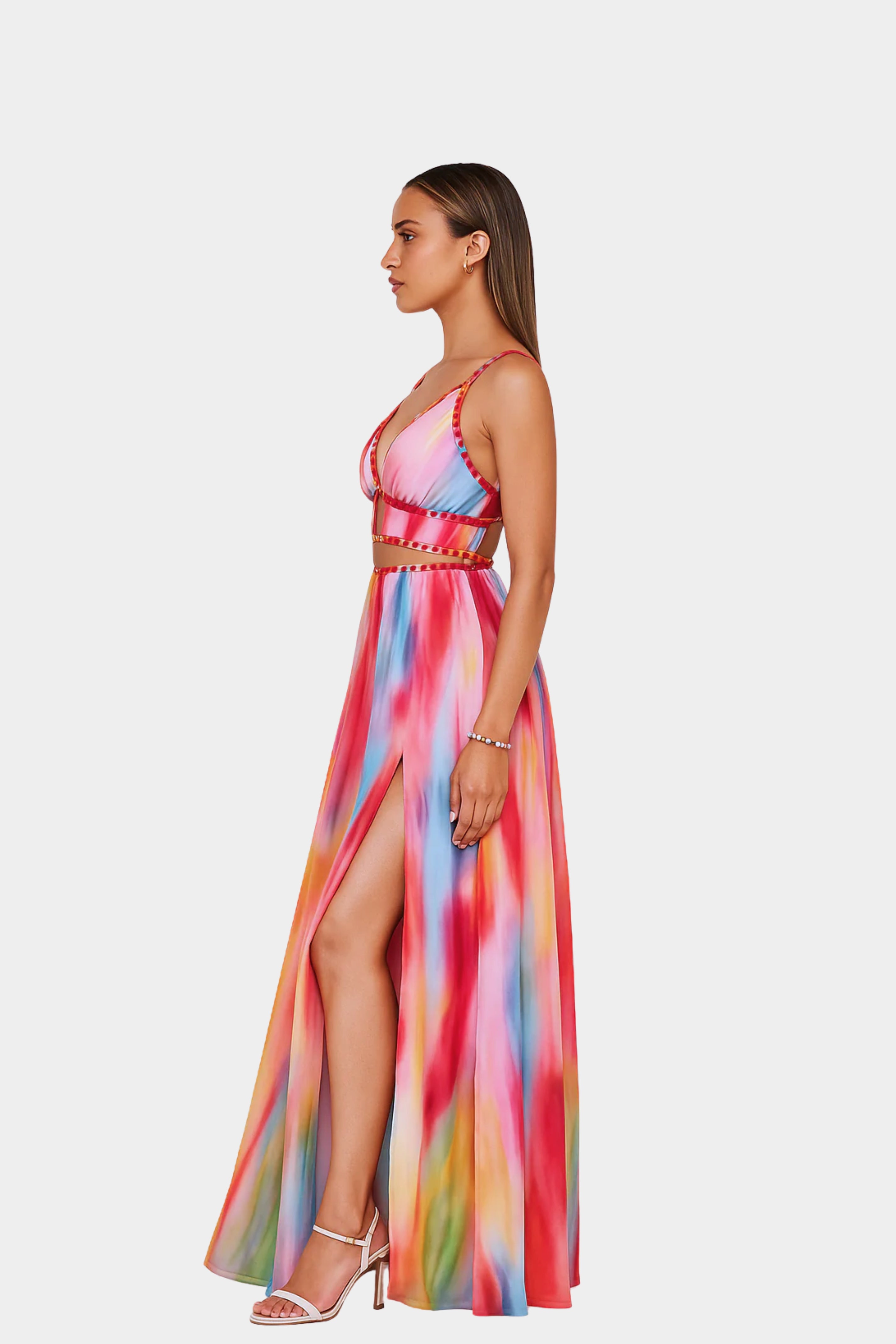 Freya - Vestido Largo Pintado