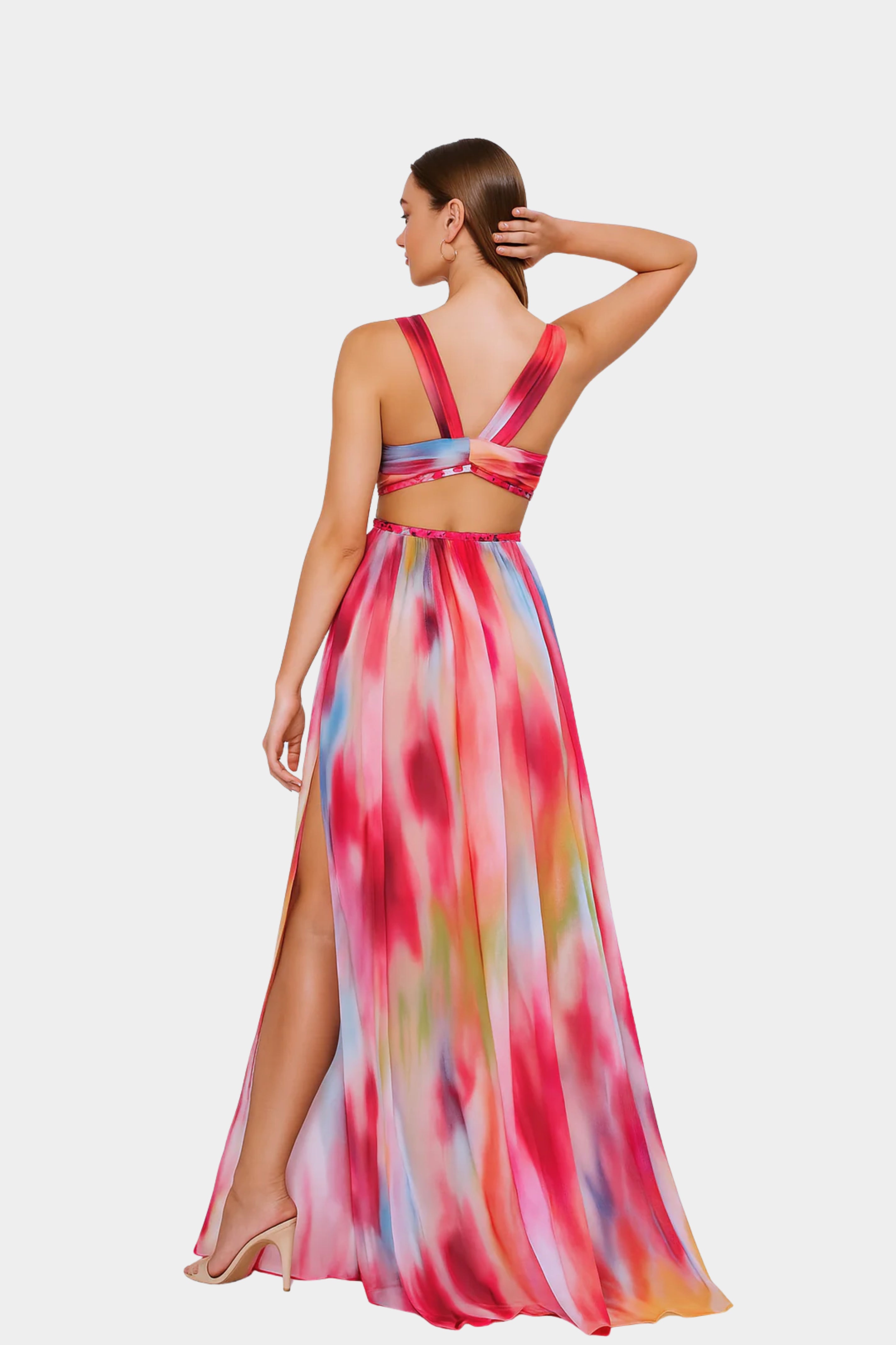 Freya - Vestido Largo Pintado